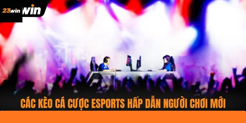 Các kèo cá cược eSports hấp dẫn người chơi mới Các kèo cá cược eSports hấp dẫn người chơi mới