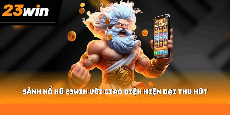 Sảnh nổ hũ 23WIN với giao diện hiện đại thu hút Sảnh nổ hũ 23WIN với giao diện hiện đại thu hút